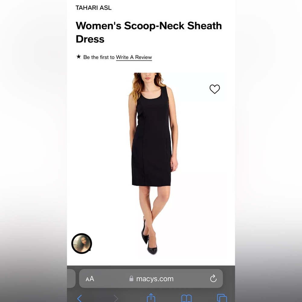NWT Tahari ASL dress